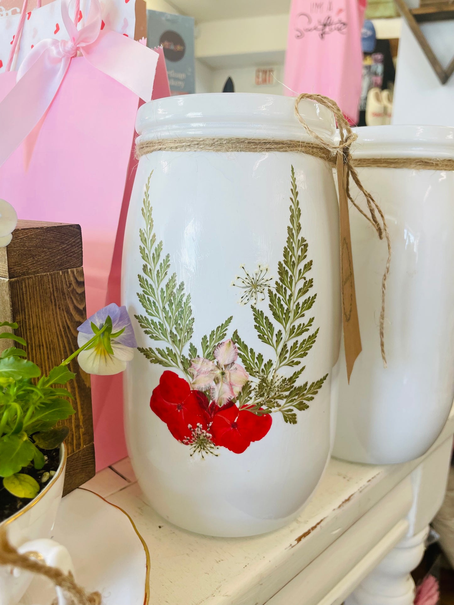 Brambleberry - Frosted Flower Pressed Jar