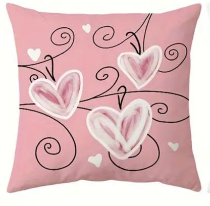 Town & Country - Valentines Day Pink  Pillow Case Only