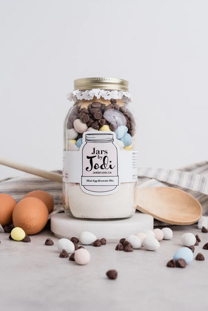 Jars by Jodi - Mini Egg Brownie Mix