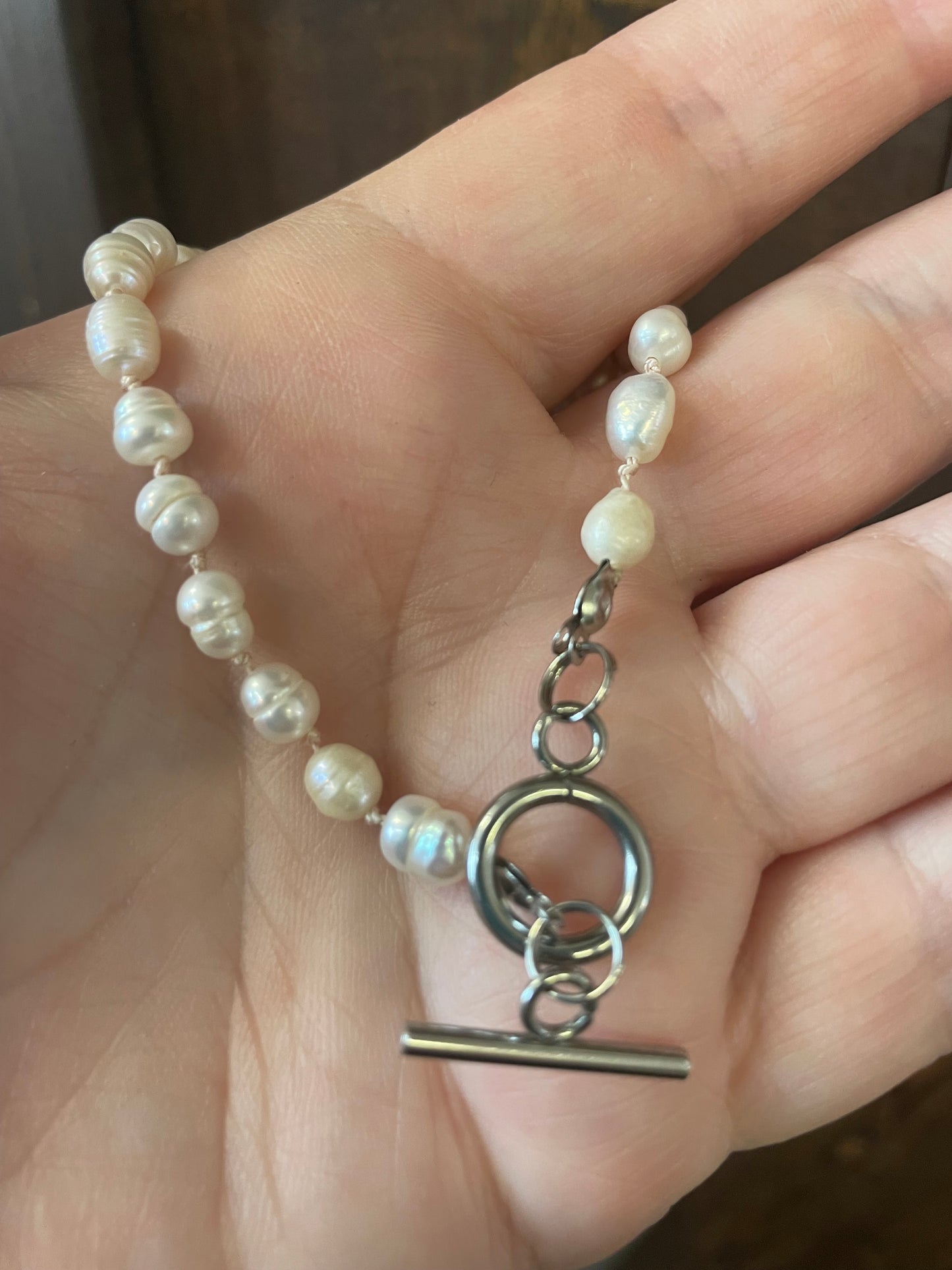 Teaspoon Memories - Pearl Bracelet