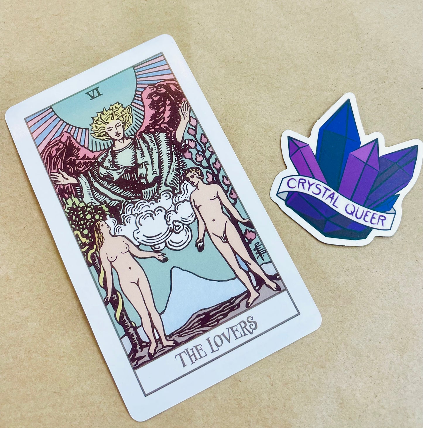 Tarot Mystery Card + Sticker