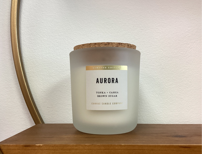 Canvas Candle - Aurora