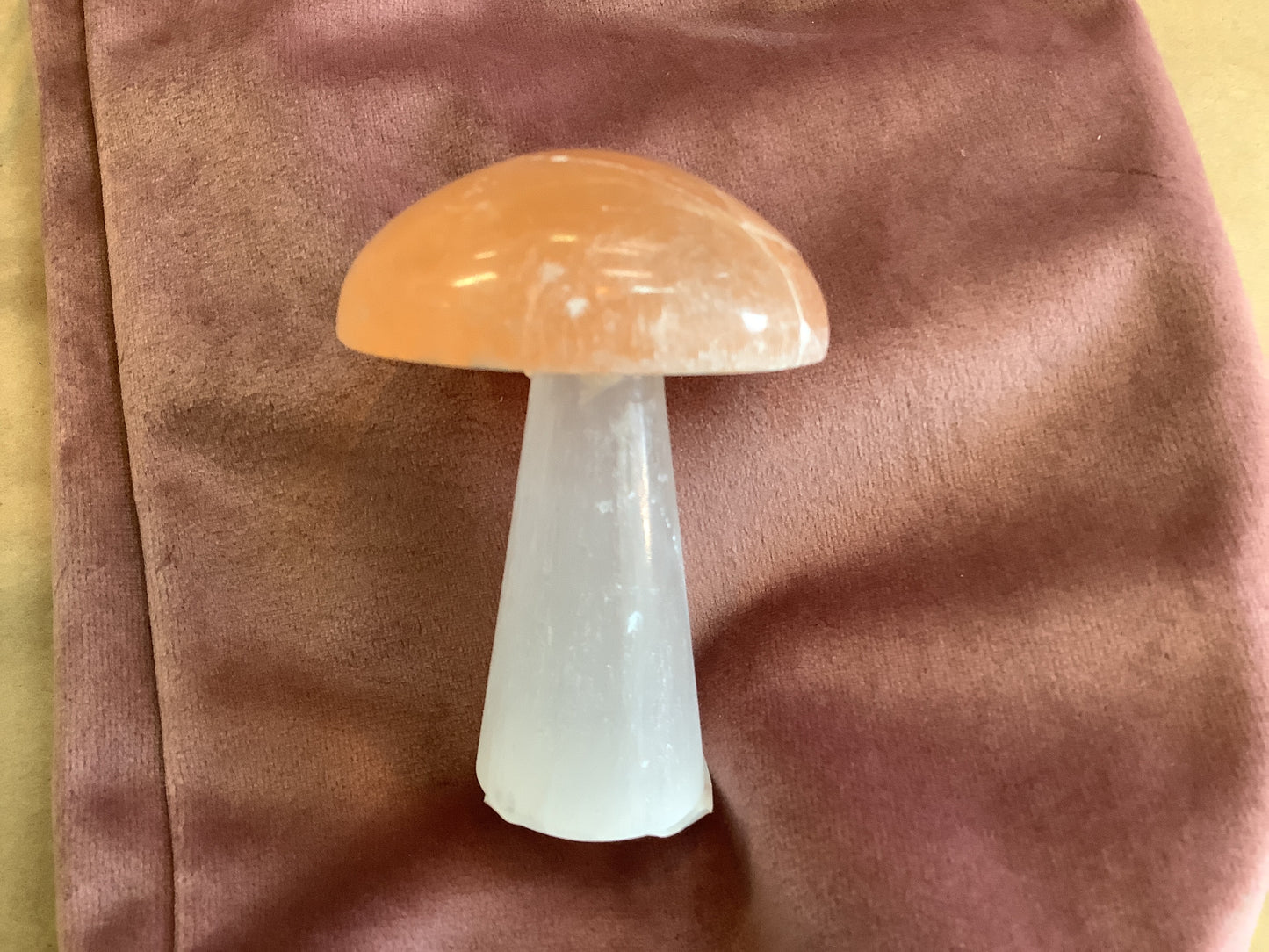 Town & Country Crystal Selenite Mushroom