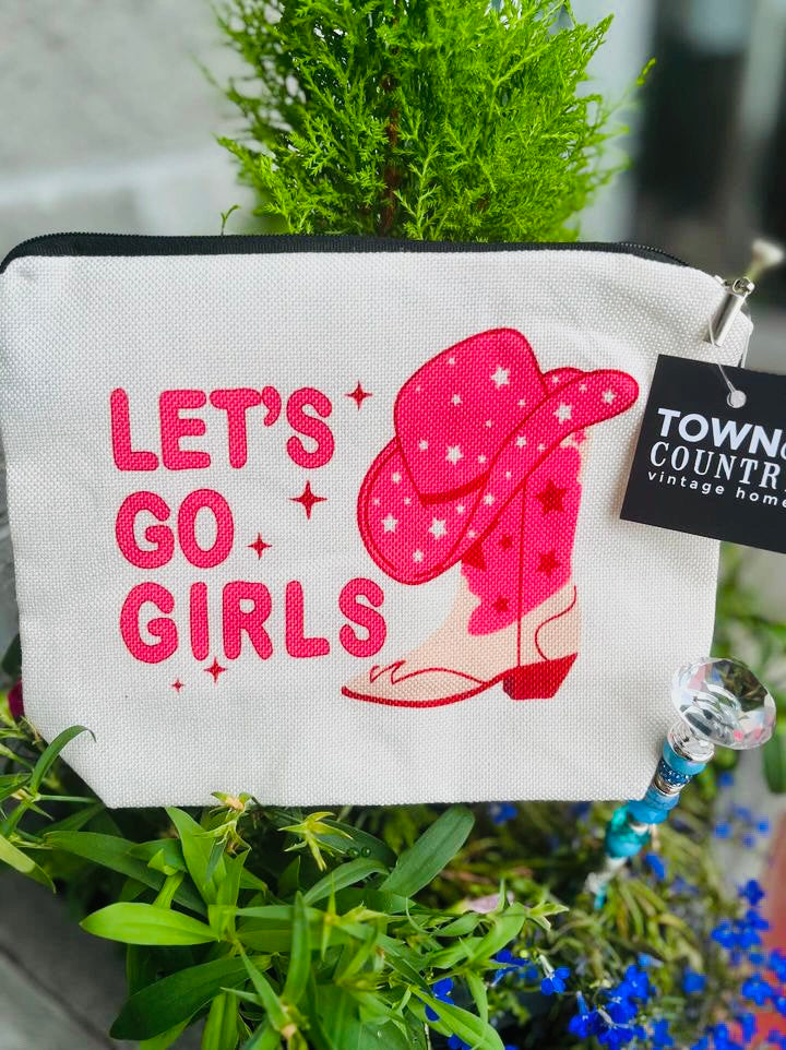 Town & Country - Let’s Go Girls Canvas Pouch