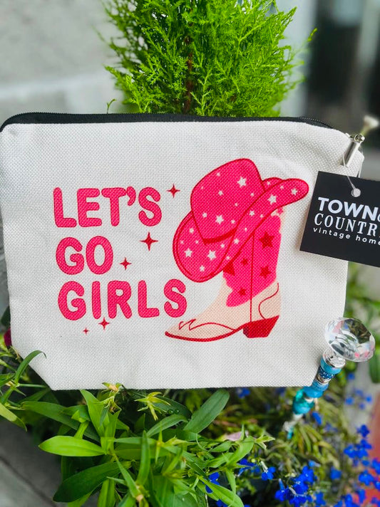 Town & Country - Let’s Go Girls Canvas Pouch