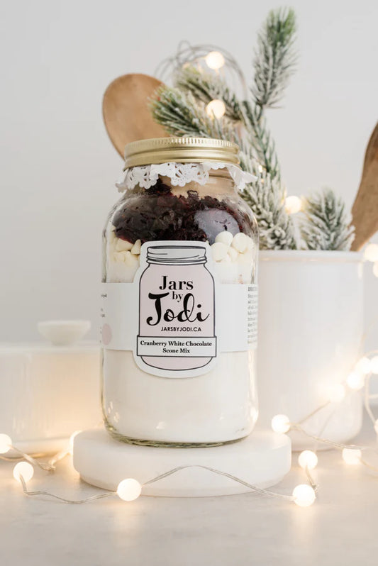 Jars by Jodi ~ cranberry white chocolate scone mix