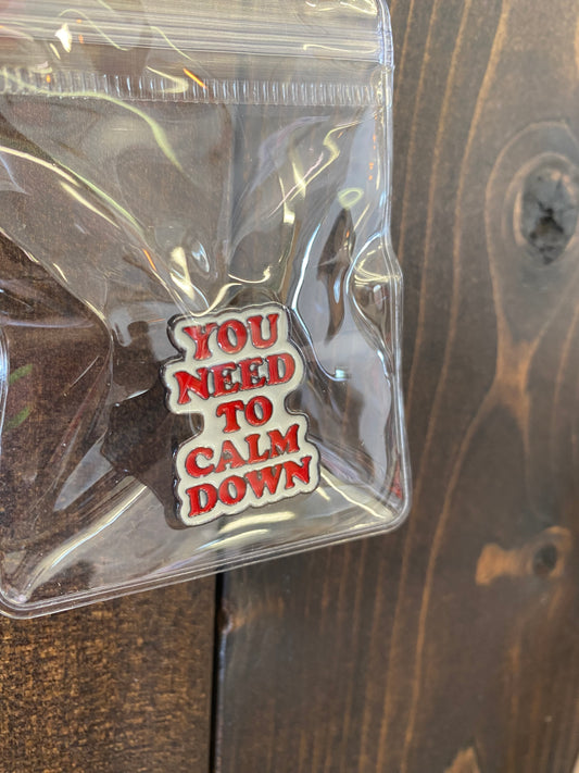 Town & Country - Taylor Swift - You Need To Calm Down Enamel Pin