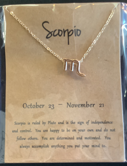 Lace & Meadow- Horoscope Necklace