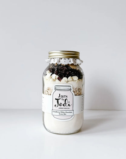 Jars by Jodi ~ cranberry white chocolate scone mix