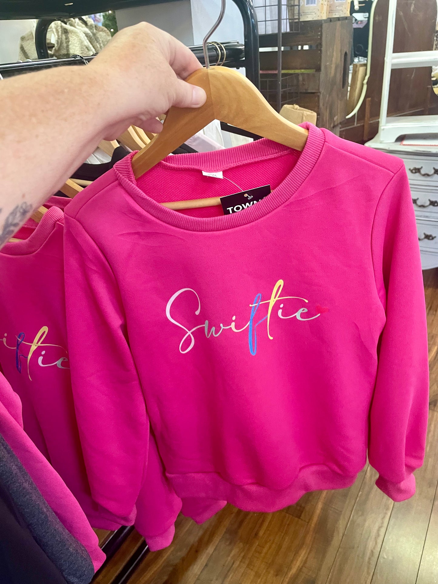 Taylor Swift - Hot Pink “Swiftie” Sweater