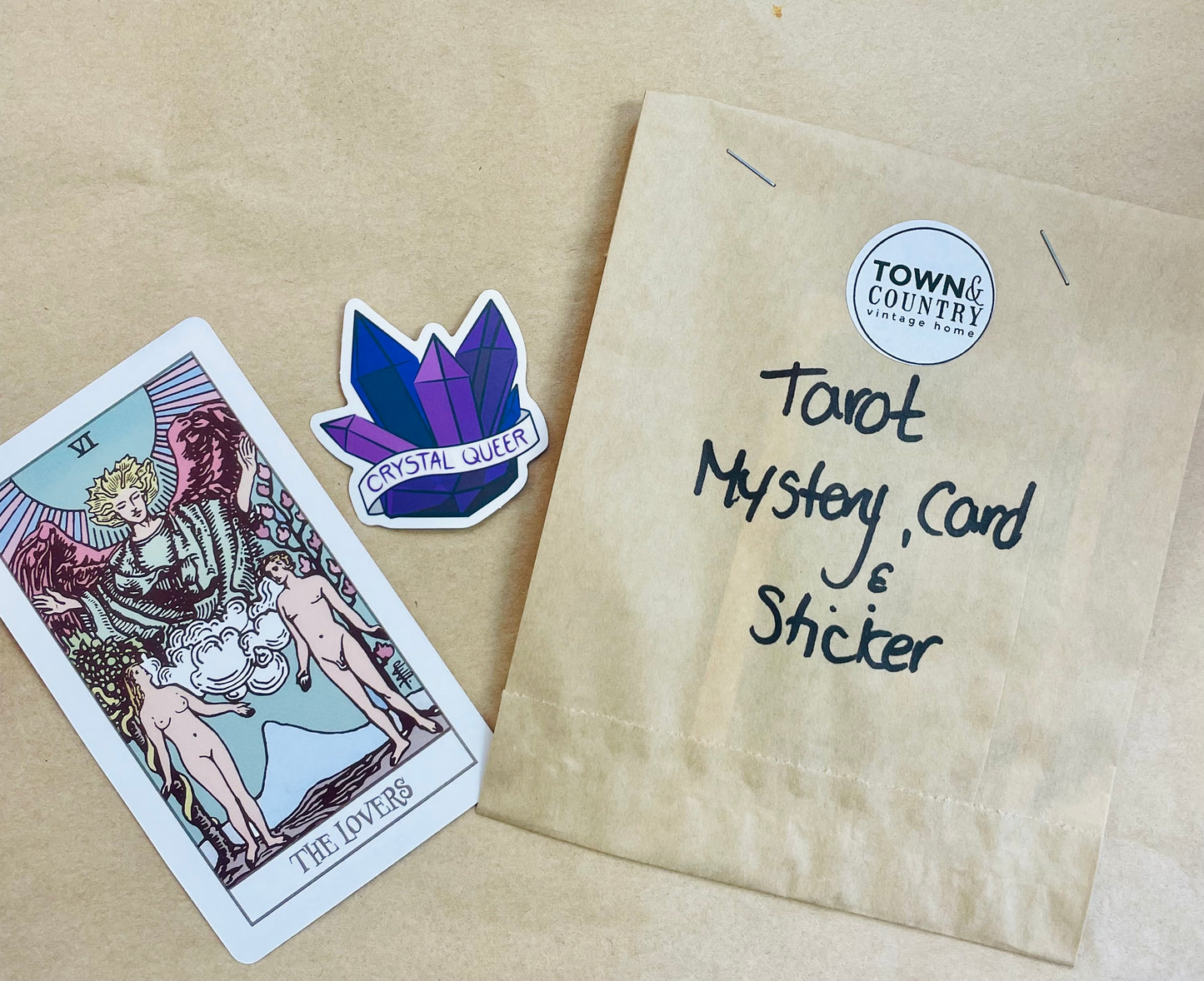 Tarot Mystery Card + Sticker