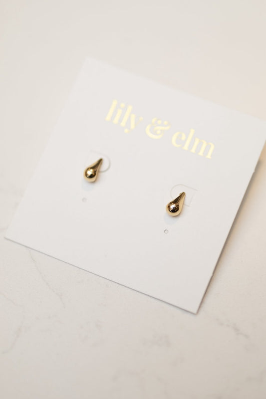 Lily & Elm - Gold Filled “Alora” Stud Earrings