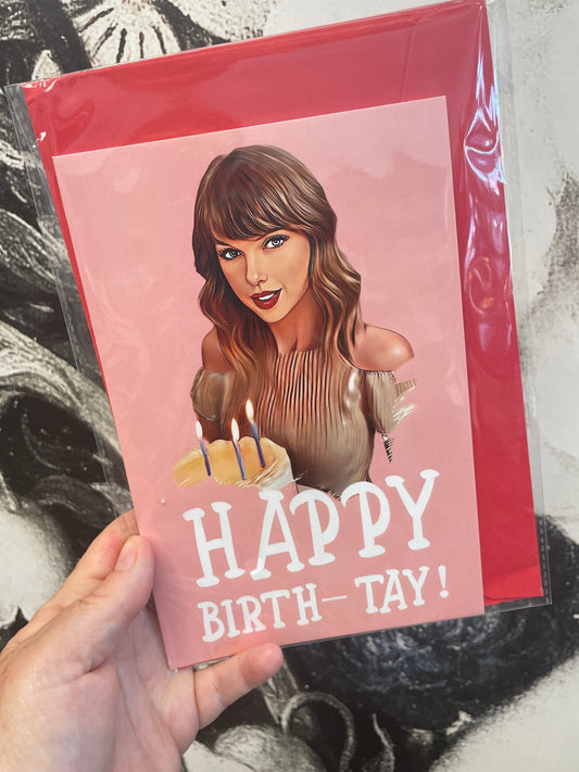 Town & Country - Taylor Swift - Happy Birth- TAY! Large Card