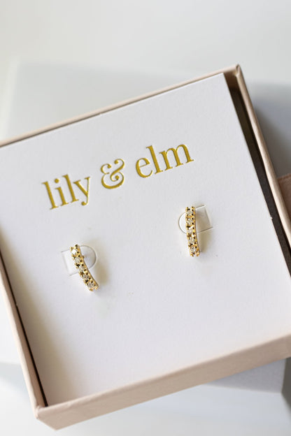 Lily & Elm - Gold Filled “Camilla” Stud Earrings