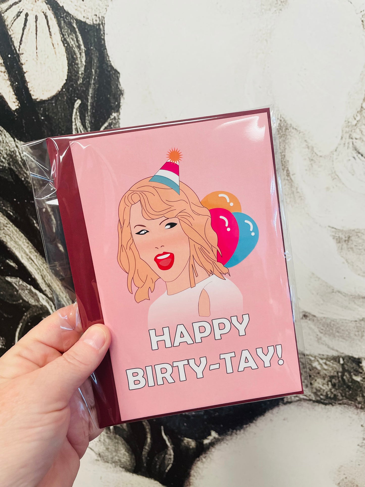 Town & Country - Taylor Swift Happy Birth-Tay Pink Card