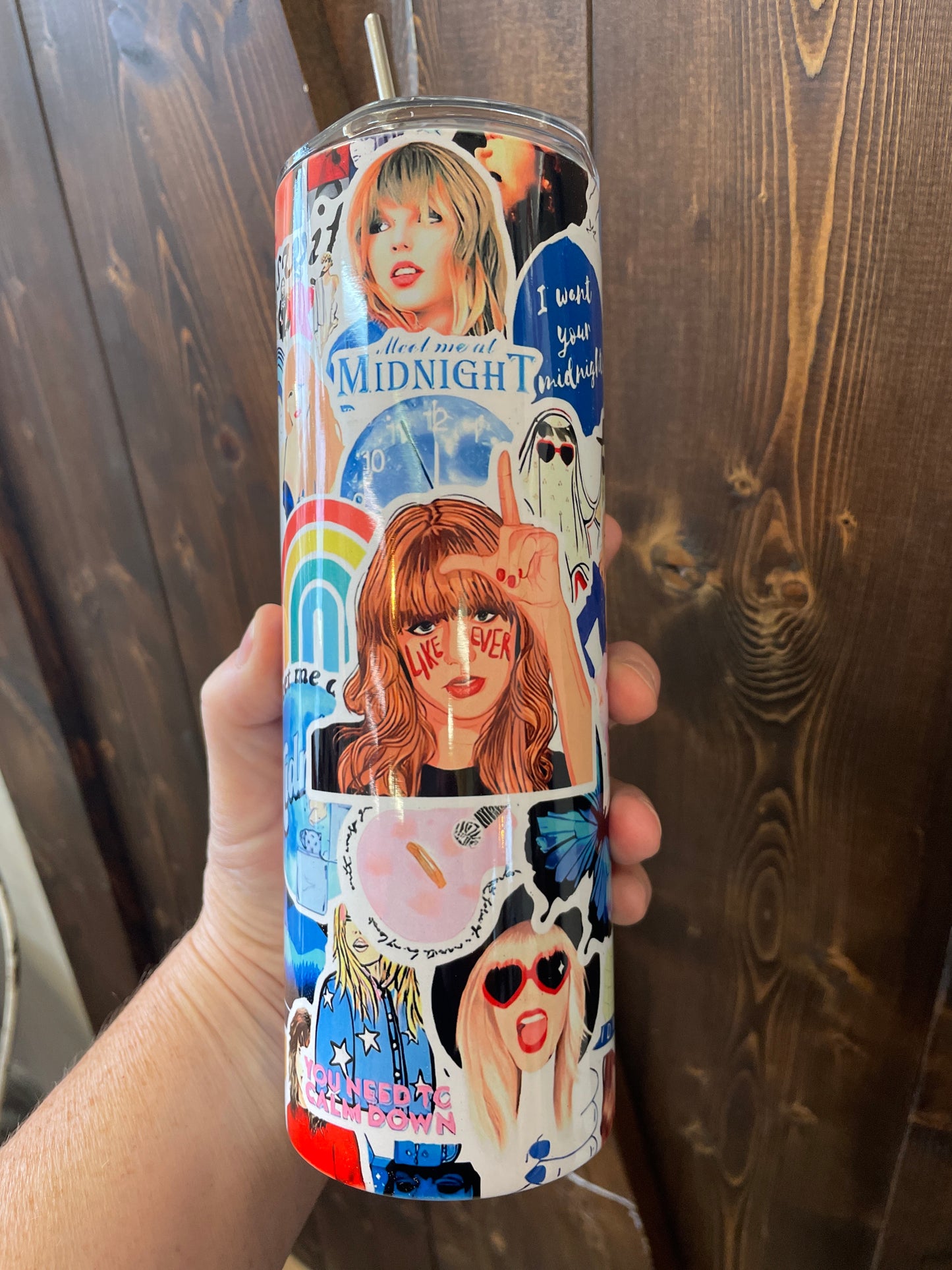 One Crafty Keeper - Taylor Swift Tumblers