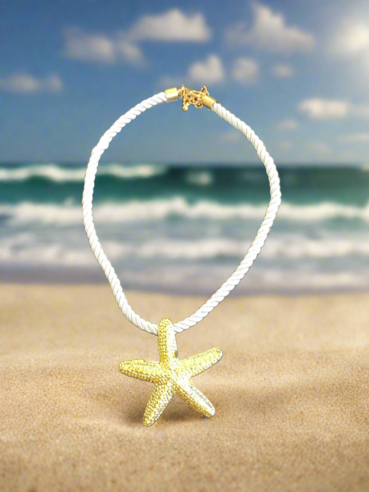 Town & Country - Handmade Bohemian Starfish Necklace