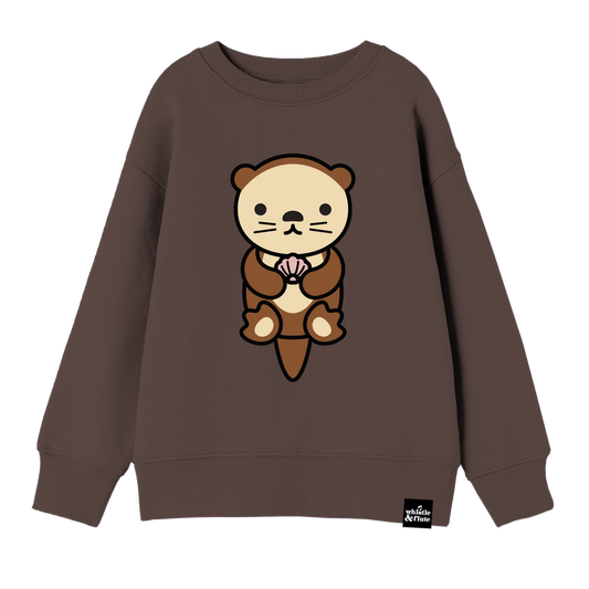 Whistle & Flute - Kawaii Sea Otter Sweatshirt