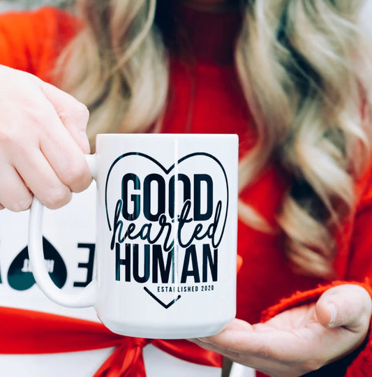 Pier Prints - Good Hearted Human Mug