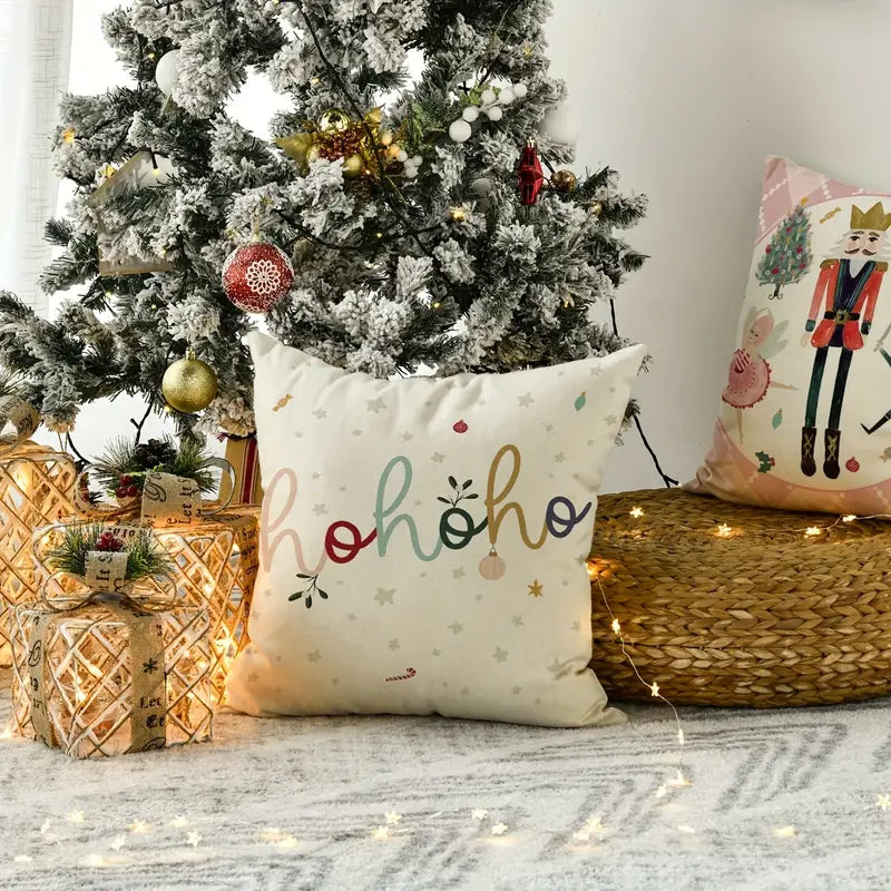 Town & Country - Ho Ho Ho Christmas Pillow