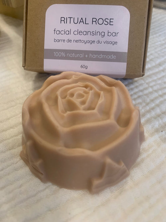 Lane Way Naturals - Ritual Rose Facial Cleansing Bar