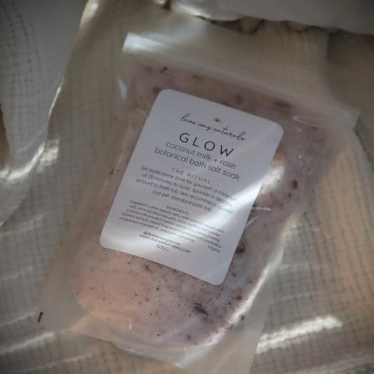 Lane way naturals GLOW salt soak.