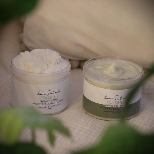 Lane Way Naturals - POLISHED - Whipped Sugar Scrubs