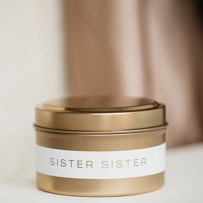 Canvas Candle - Sister Sister