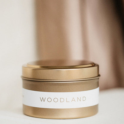 Canvas Candle - Woodland