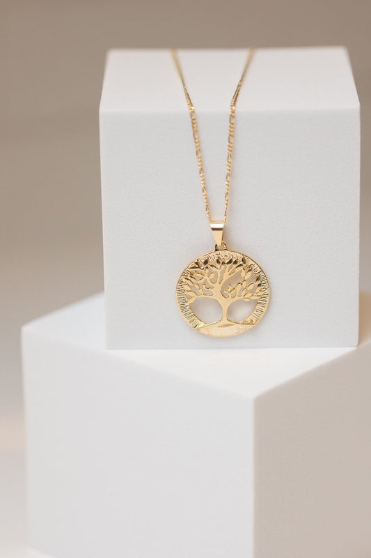 Lily & Elm - Gold Filled “Elm” Pendant