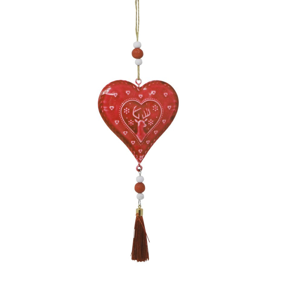 Town & Country - Metal Ornament - Heart