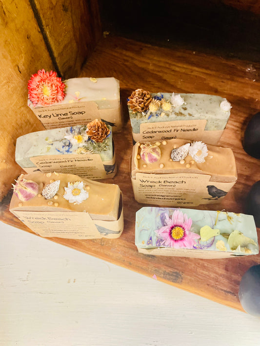 Jack & Audrey's - Botanical Topped Soap