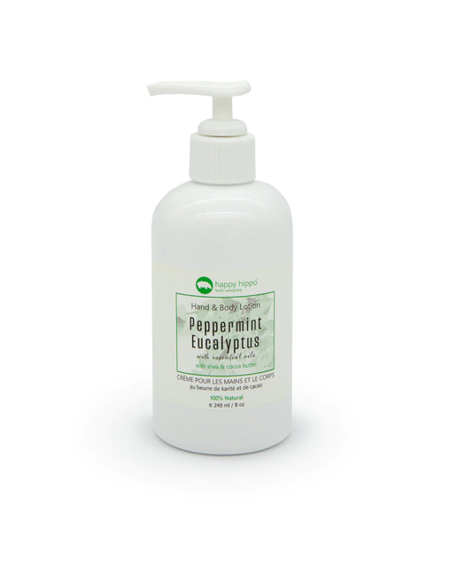 Happy Hippo Bath - Peppermint & Eucalyptus Hand And Body Lotion