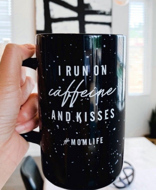 Town & Country - I Run On Caffeine And Kisses Mug