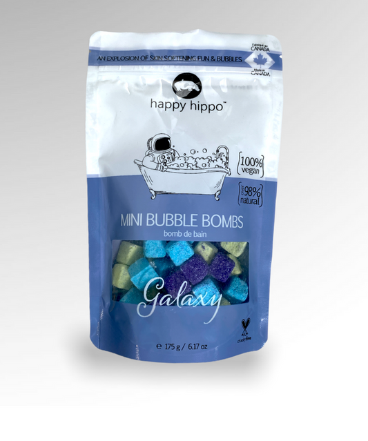 Happy Hippo Bath - Galaxy Mini a bubble Bombs