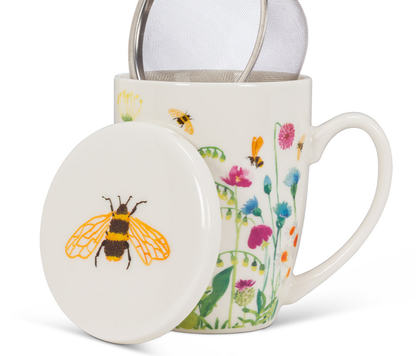 Town & Country - Tea Mugs With Strainer