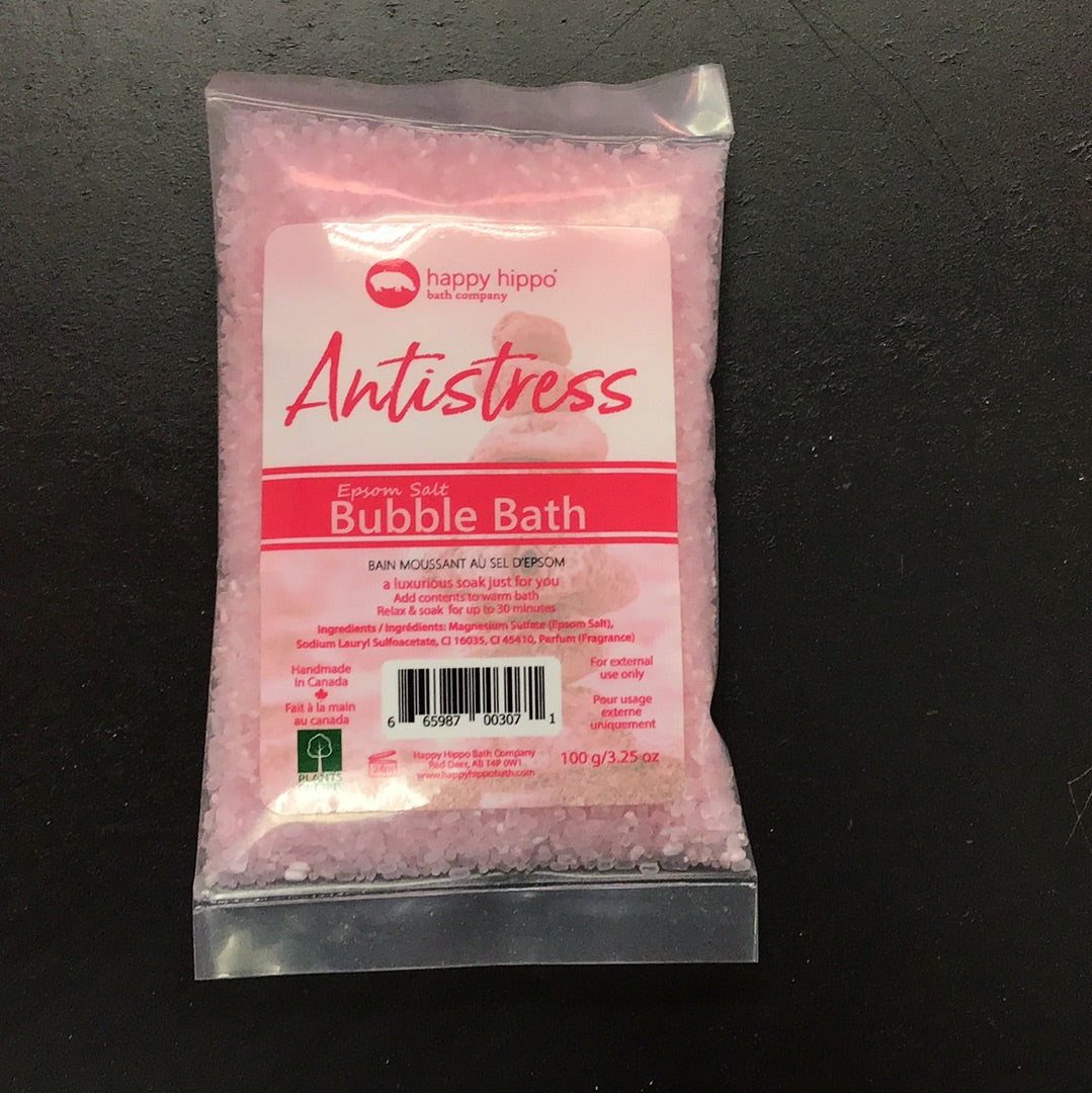 Happy Hippo - Anti Stress Epsom Salt Bubble Bath