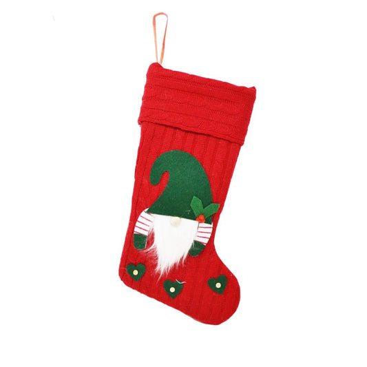 Town & Country - Stocking - Gnome - Red