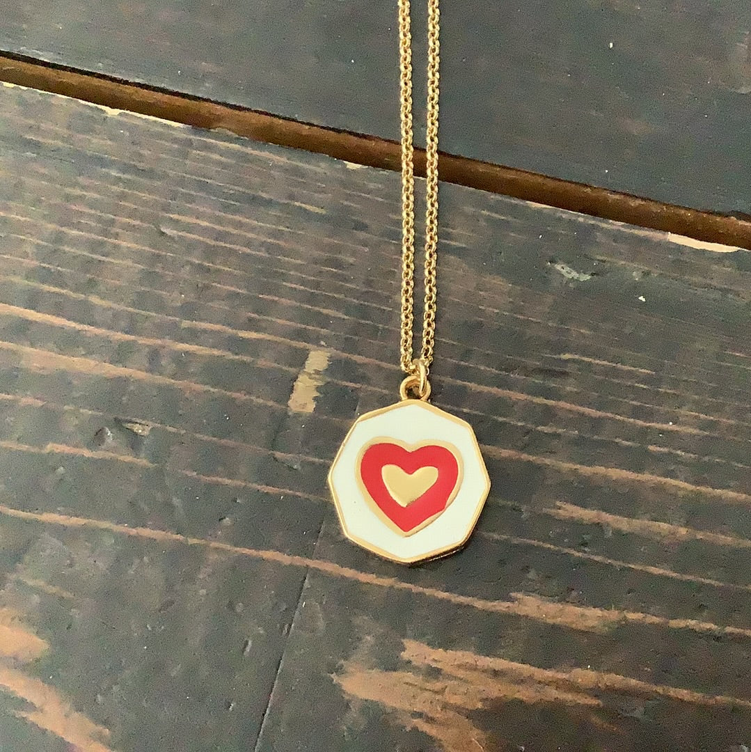 Standout Boutique - Two Hearts Necklace