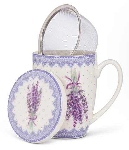 Town & Country - Tea Mugs With Strainer